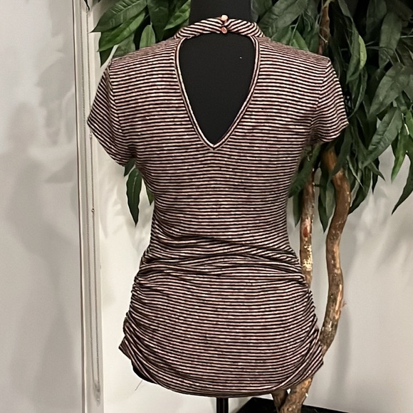 (NWT) A. Byer High Neck Fitted Top - Picture 3 of 5